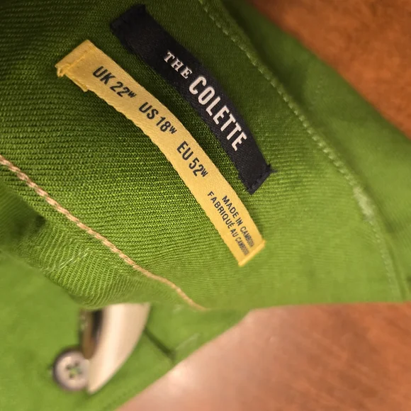 Maeve Elegant Green Women's Pants - Picture 6 of 9